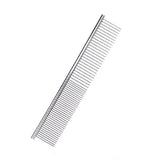 DualSpacing WideHead SteelPro Cat Comb – Ideal for Long-Haired Cats