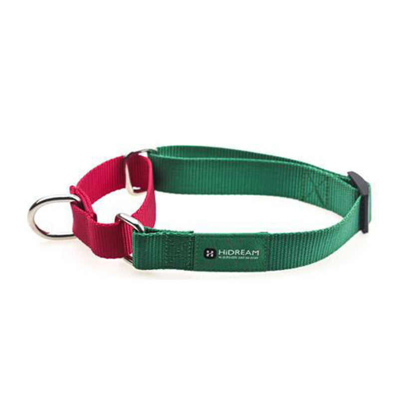 Rainbow Safety Dog Collar with Pull-Control and Choke Prevention