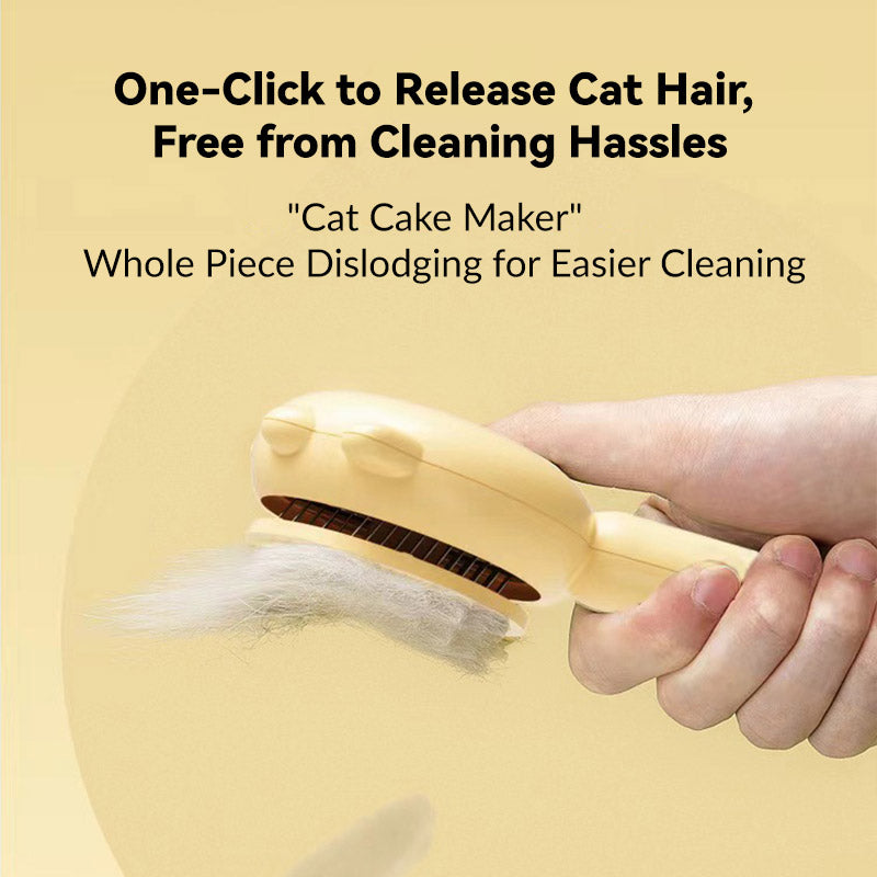 Cat Grooming Brush with Release Button - PetPark