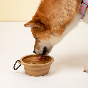 Food-grade silicone Collapsible Trave Pet Bowls - PetPark